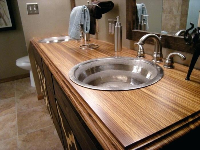 Bathroom Countertop Ideas Ceramic Tile With Images Tiled